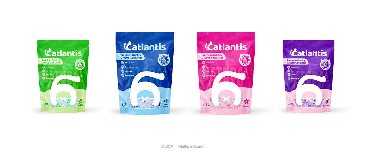 Catlantis®海外猫砂品牌丨宠物包装设计(图ZNDEwMjYzODky) - 包装 - 站酷设计师荒誕想象实验室原创素材 - 站酷ZCOOL