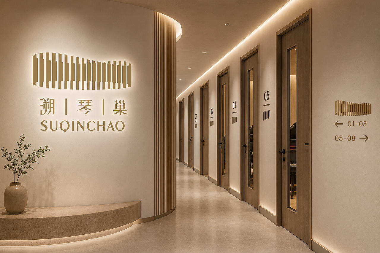溯·琴·巢｜高端钢琴共享空间品牌VI系统构建（图ZNDEwMjY1NDEy） - Logo - 站酷设计师狮动策划设计原创素材 - 站酷ZCOOL