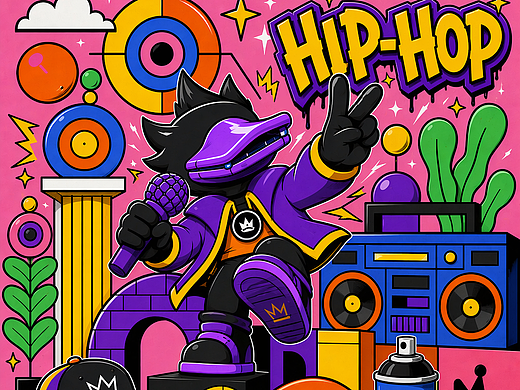 《HIP-HOP 六重奏:街头霓虹下的狂欢档案》
