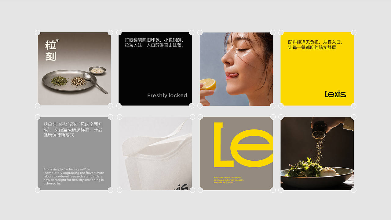 Lexis粒刻 | 轻调味品牌全案设计(图ZNDEwMjgwODI0) - 品牌 - 站酷设计师ELFELAB原创素材 - 站酷ZCOOL