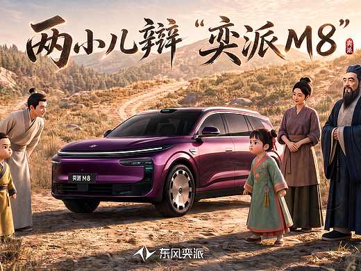 两小儿辩“奕派M8”