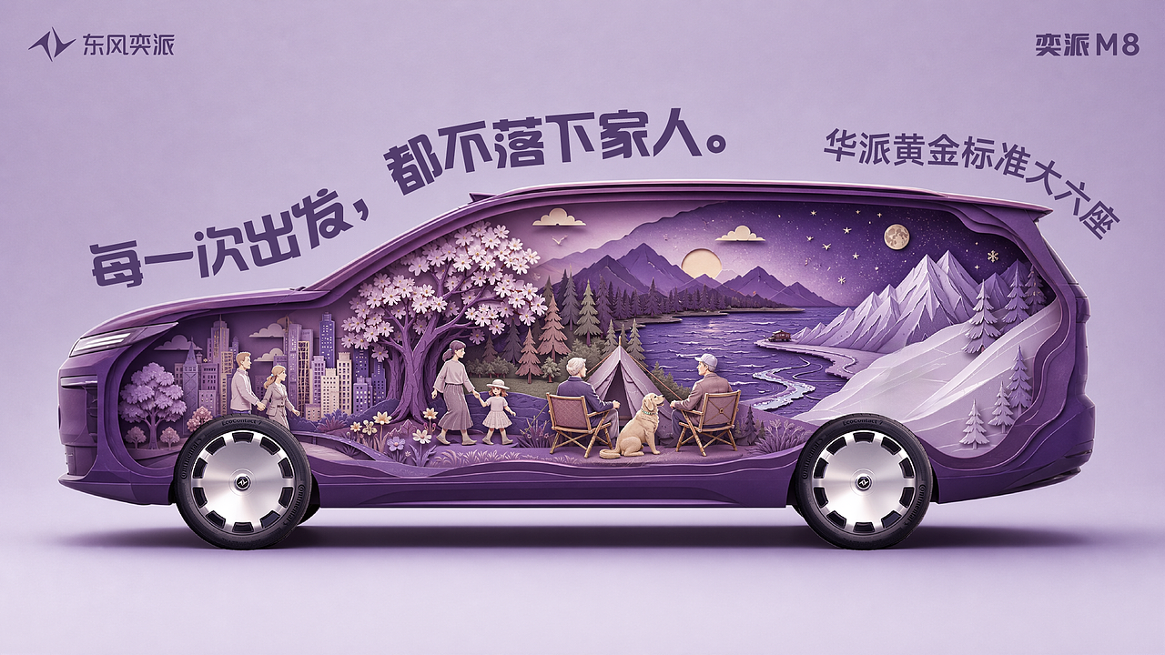 每一次出发 都不落下家人(图ZNDEwMzM4OTg4) - AI作品 - 站酷设计师设计师QY原创素材 - 站酷ZCOOL