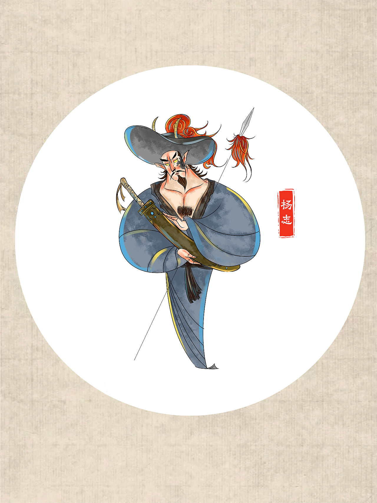 《野林聚义-兽版水浒》—三十六天罡（图ZNDEwMzM5MzY0） - 概念设定 - 站酷设计师吒吒龙原创素材 - 站酷ZCOOL