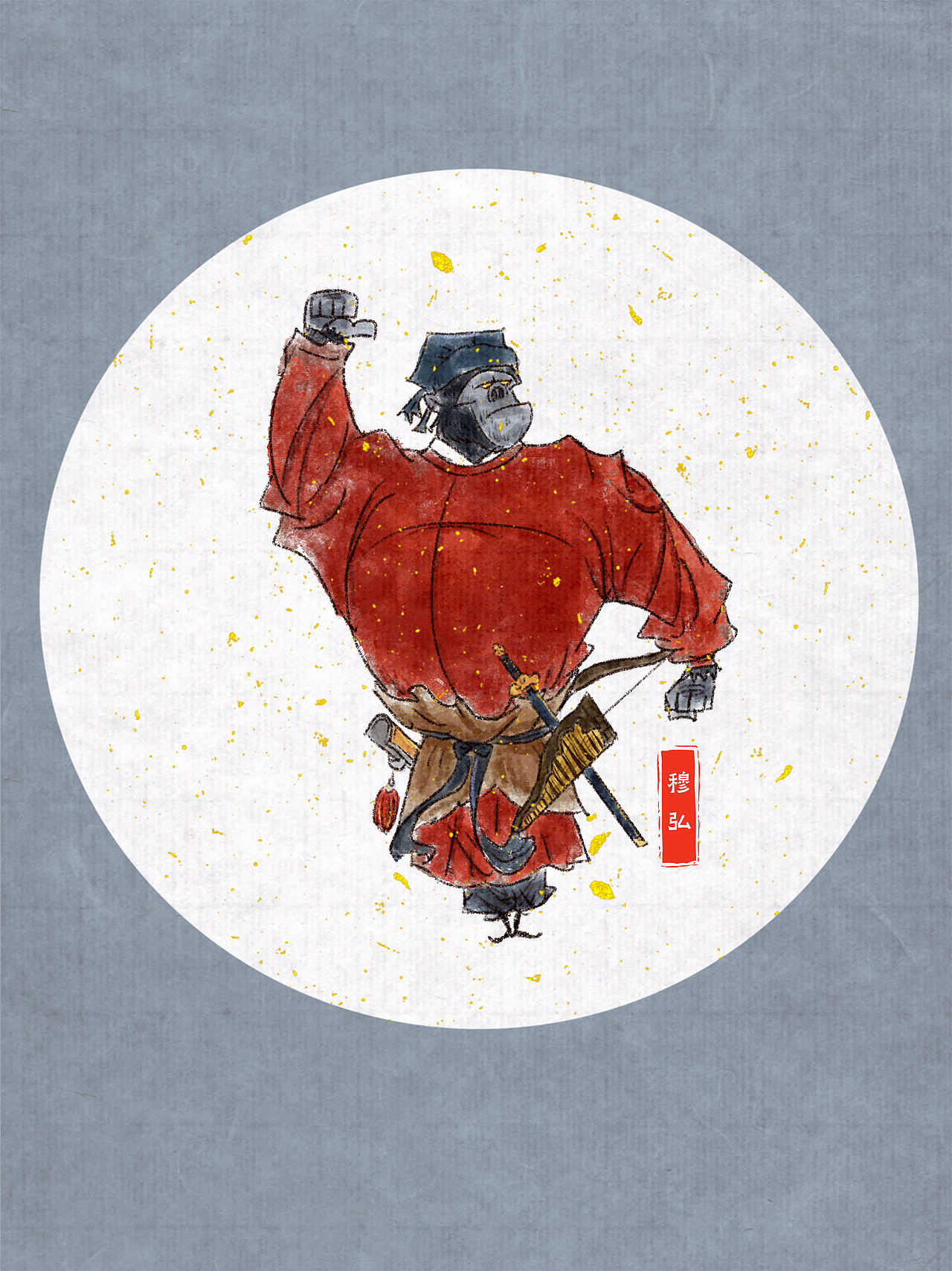 《野林聚义-兽版水浒》—三十六天罡（图ZNDEwMzM5NDA0） - 概念设定 - 站酷设计师吒吒龙原创素材 - 站酷ZCOOL