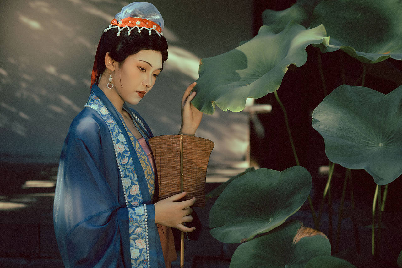 荷香竹影（图ZNDEwMzQyNDAw） - 人像摄影 - 站酷设计师若寒Rock原创素材 - 站酷ZCOOL