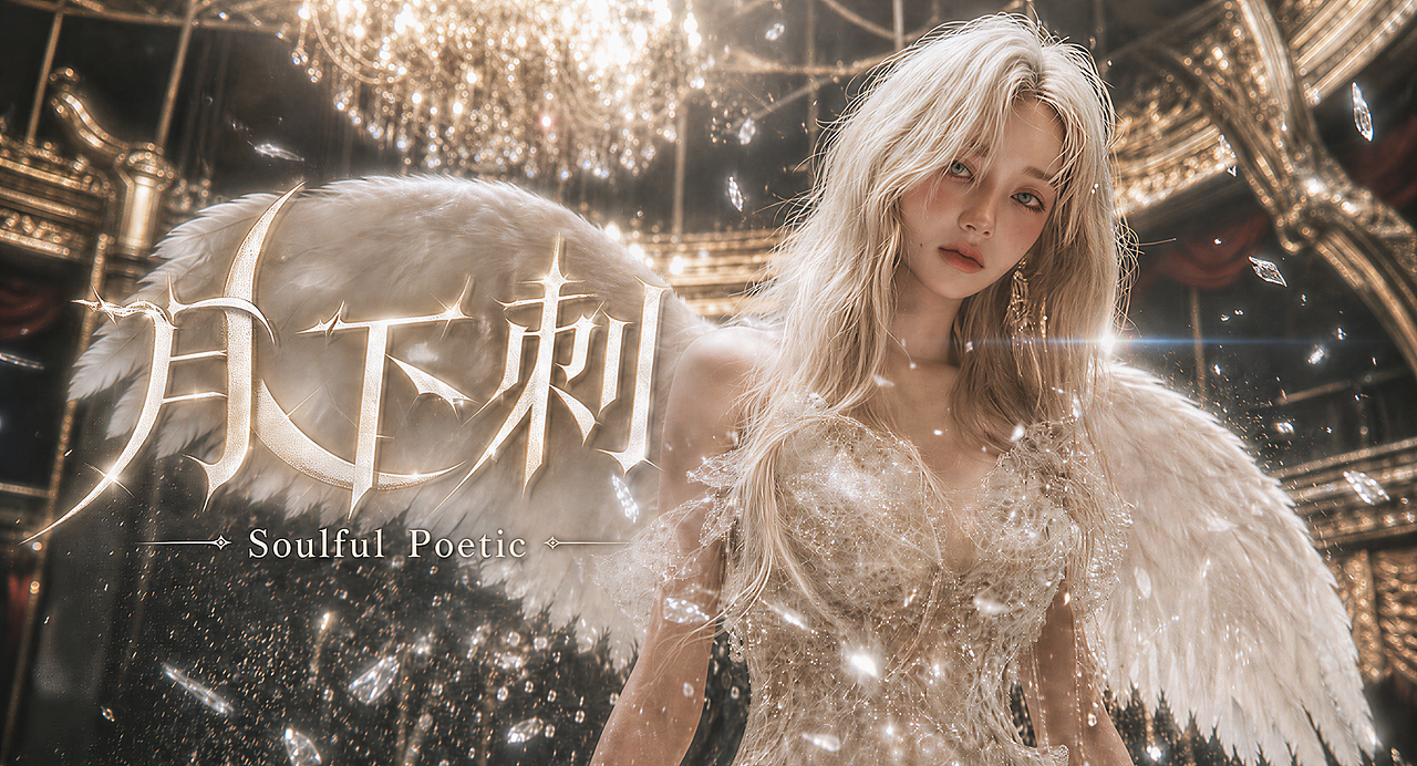 《月下刺》完整版（图ZNDEwMzQzNTUy） - AI作品 - 站酷设计师Soulful_Poetic原创素材 - 站酷ZCOOL