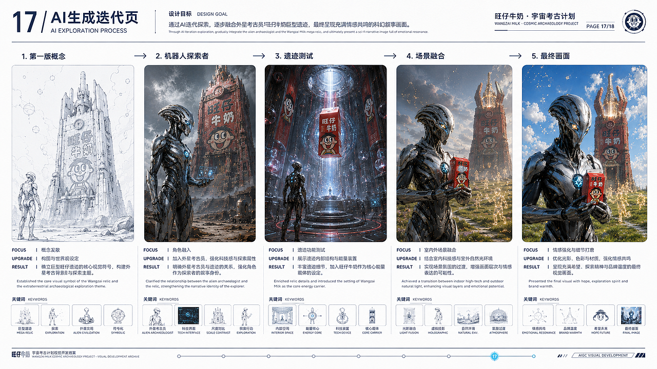 旺仔牛奶 × AIGC｜未来文明中的童年记忆（图ZNDEwMzYxOTk2） - AI作品 - 站酷设计师钰欣1原创素材 - 站酷ZCOOL