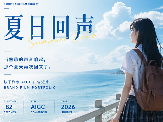 HATA汽水TVC丨AIGC新媒体视频丨向量设计