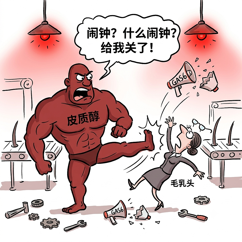哈佛实锤:你的头发不是掉的,是被压力"睡"掉的(图ZNDEwMzY2MjI0) - 中/长篇漫画 - 站酷设计师huashuoshi原创素材 - 站酷ZCOOL