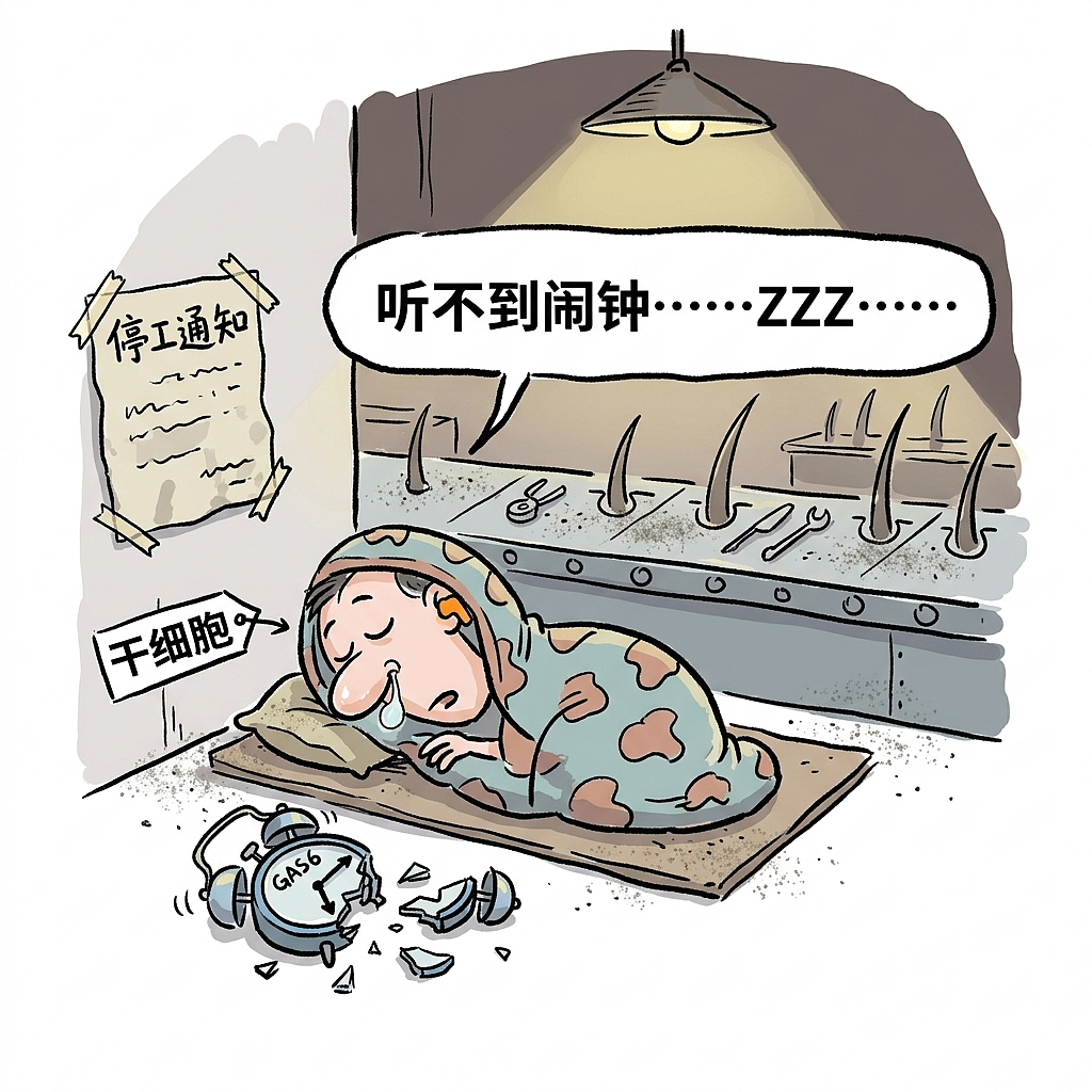 哈佛实锤:你的头发不是掉的,是被压力"睡"掉的(图ZNDEwMzY2MjI4) - 中/长篇漫画 - 站酷设计师huashuoshi原创素材 - 站酷ZCOOL