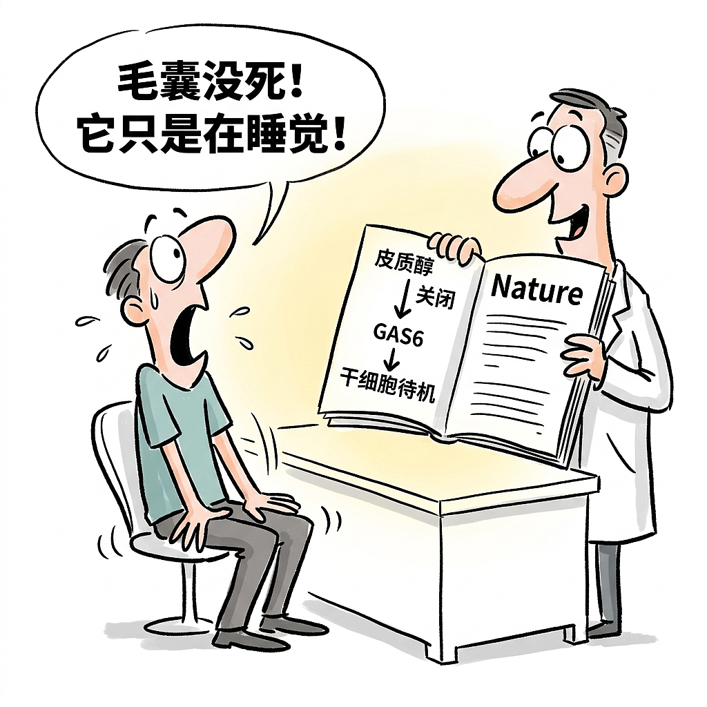 哈佛实锤:你的头发不是掉的,是被压力"睡"掉的(图ZNDEwMzY2MjMy) - 中/长篇漫画 - 站酷设计师huashuoshi原创素材 - 站酷ZCOOL