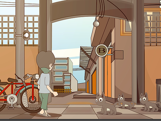 2D动画像素翻新 2D动画设计制作 曼兔动画设计制作-1