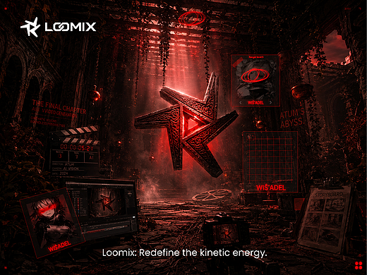 LOOMIX｜AI创意平台品牌视觉设计