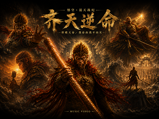 AIGC影视《齐天·逆命》