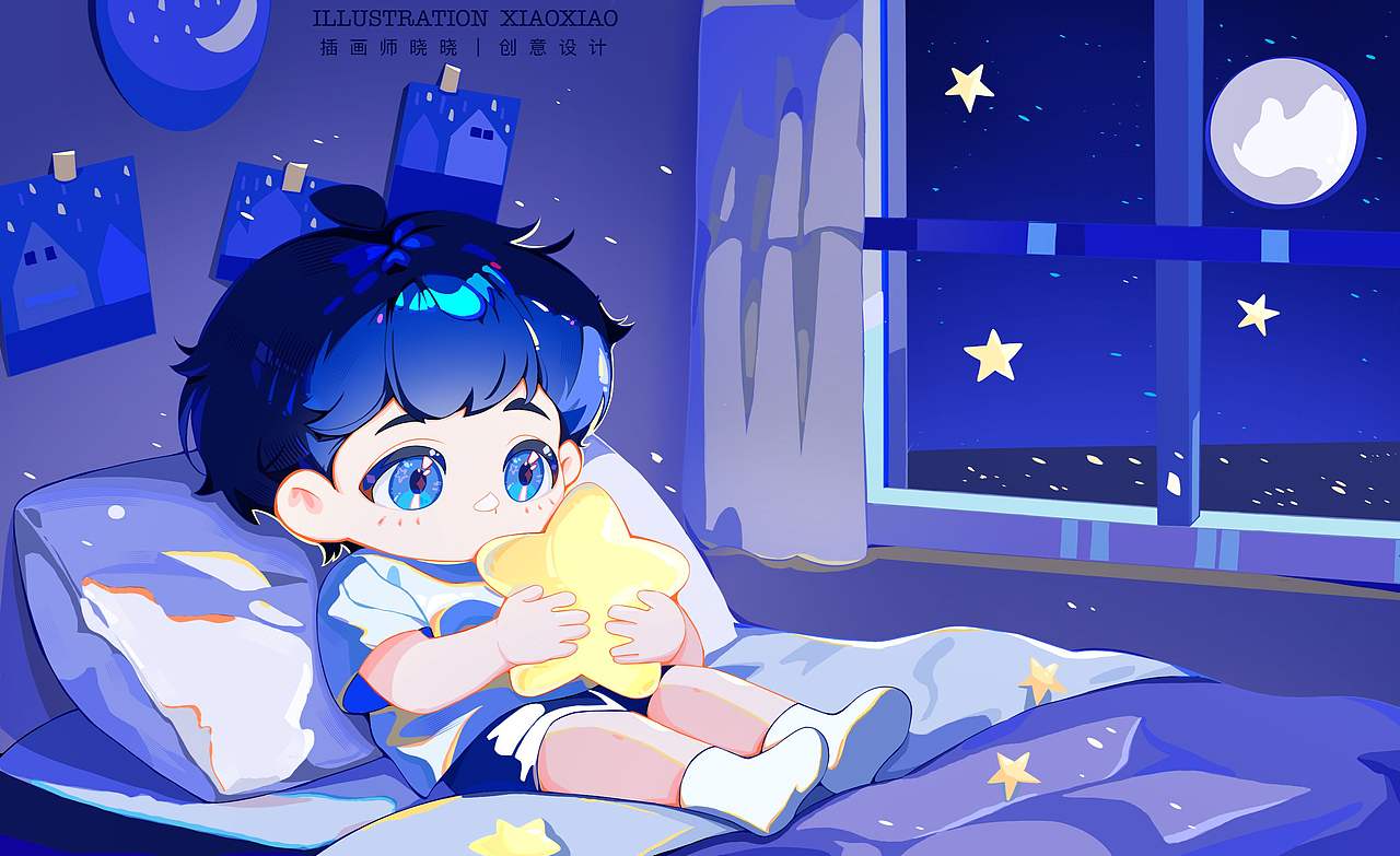 【板绘】《等你回家》（图ZNDEwMzg4OTky） - 商业插画 - 站酷设计师插画师晓晓原创素材 - 站酷ZCOOL