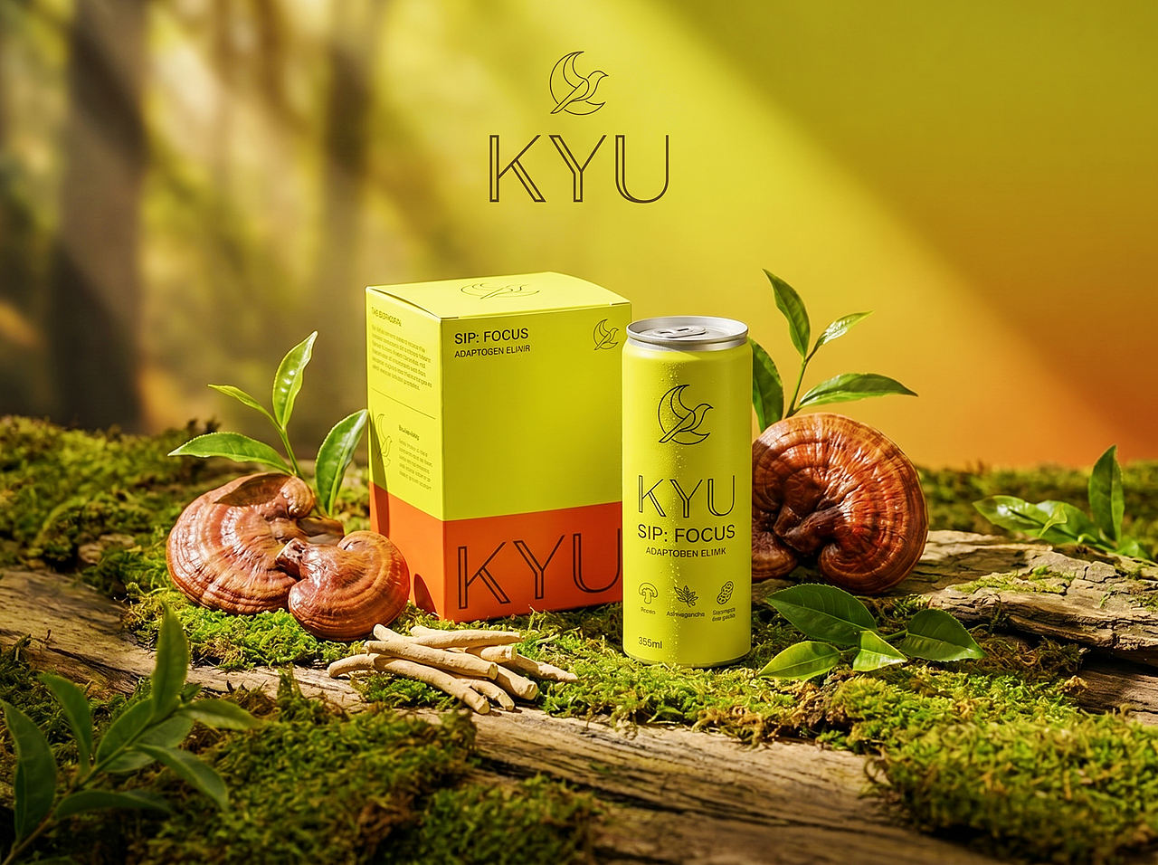 Up-Brands上游文传|KYU :草本饮料的几何诗意设计(图ZNDEwMzg5MDgw) - 包装 - 站酷设计师上游文创品牌设计原创素材 - 站酷ZCOOL