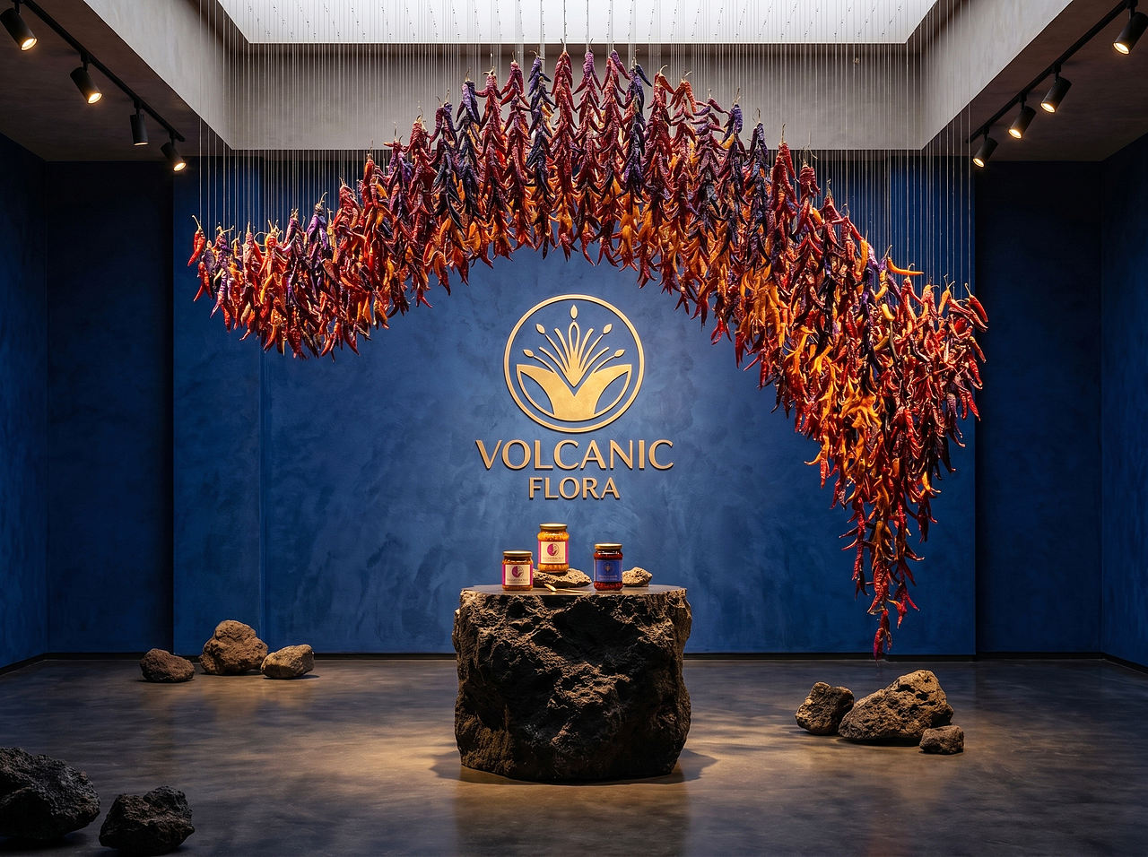 Up-Brands上游文传|VOLCANIC FLORA:辣酱的新表达方式(图ZNDEwMzkwNjAw) - 品牌 - 站酷设计师上游文创品牌设计原创素材 - 站酷ZCOOL