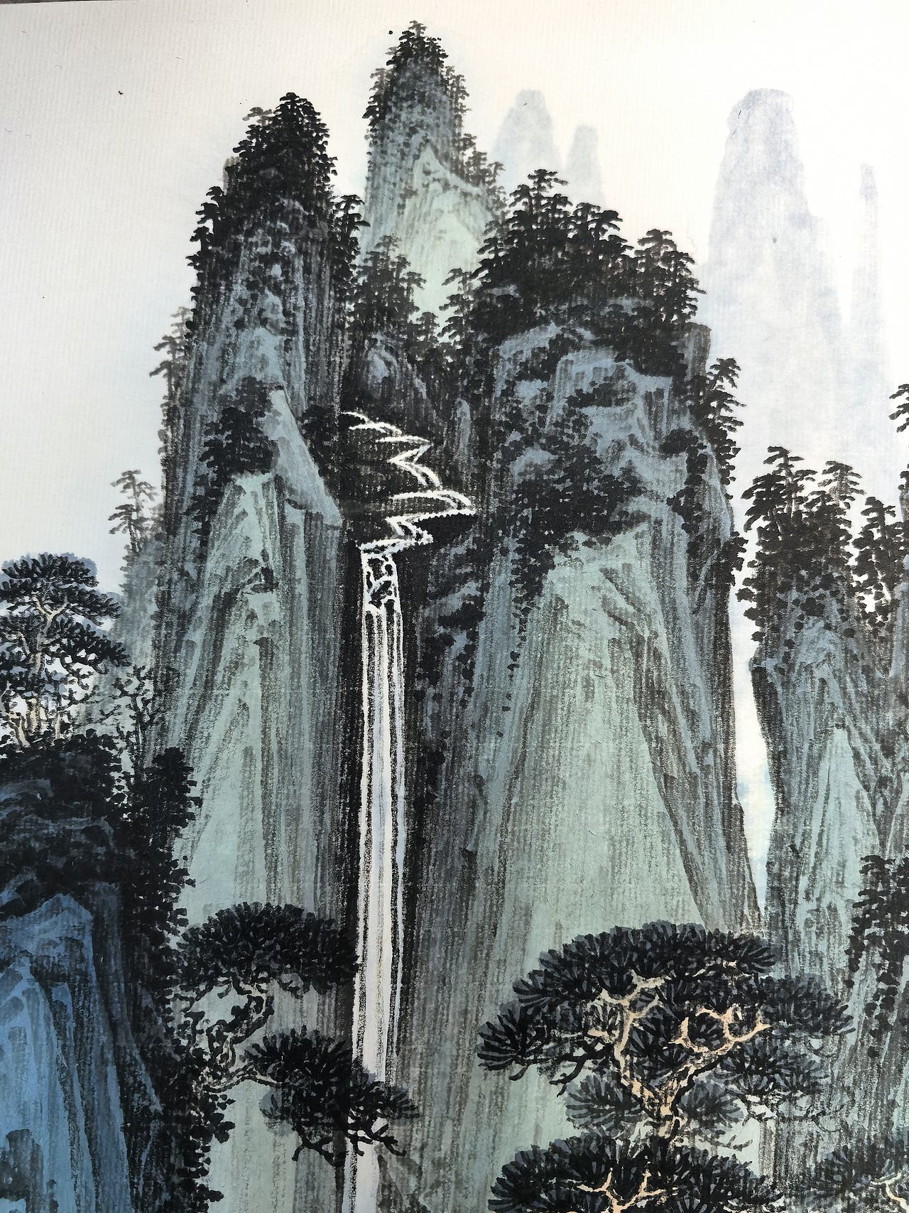云溪奇峰(图ZNDEwMzkzMTQw) - 绘画 - 站酷设计师安田原创素材 - 站酷ZCOOL