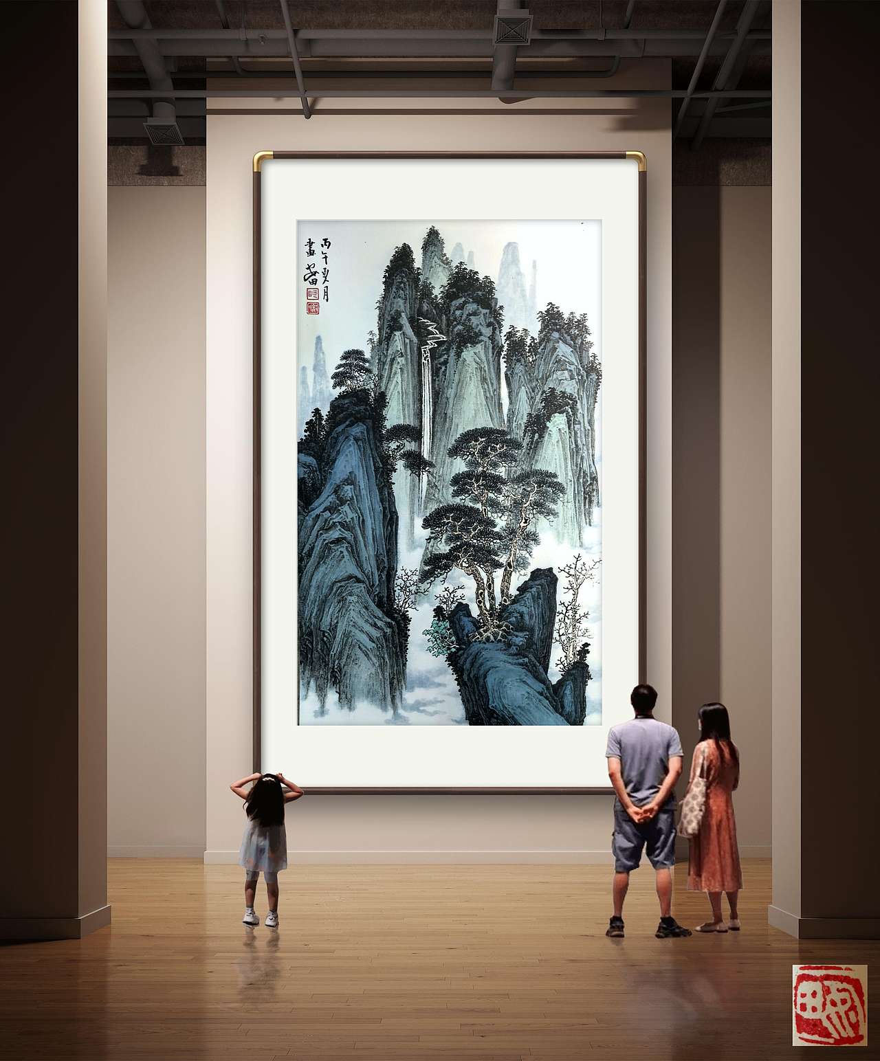 云溪奇峰(图ZNDEwMzkzMTU2) - 绘画 - 站酷设计师安田原创素材 - 站酷ZCOOL