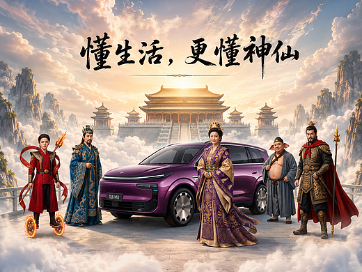 东风奕派M8《王母的蟠桃盛宴》