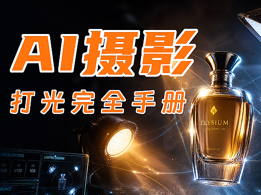 AI摄影打光布光完全手册