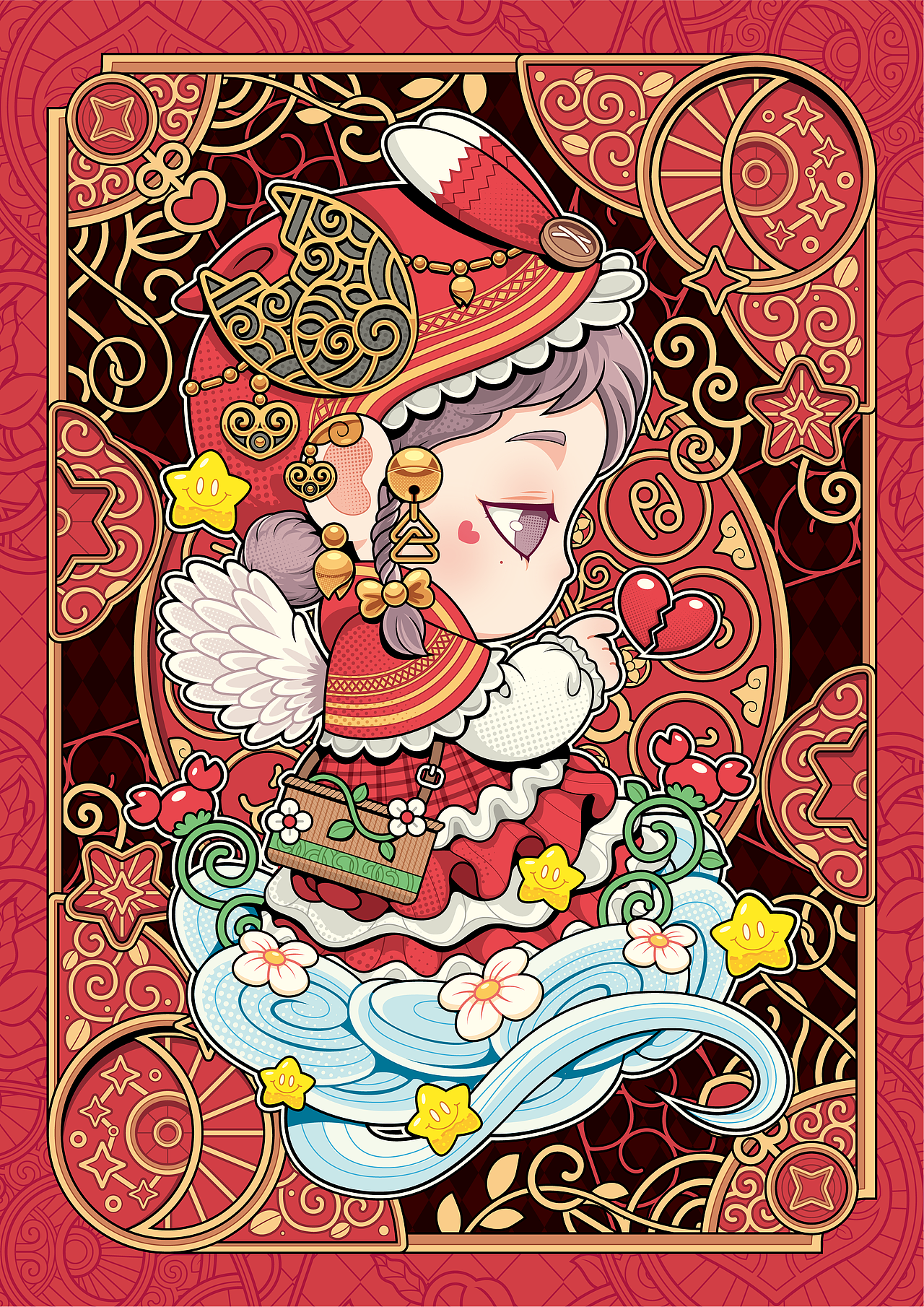 2026上半年作品整理（图ZNDEwNDAzODcy） - 商业插画 - 站酷设计师狂奔的包子插画铺原创素材 - 站酷ZCOOL