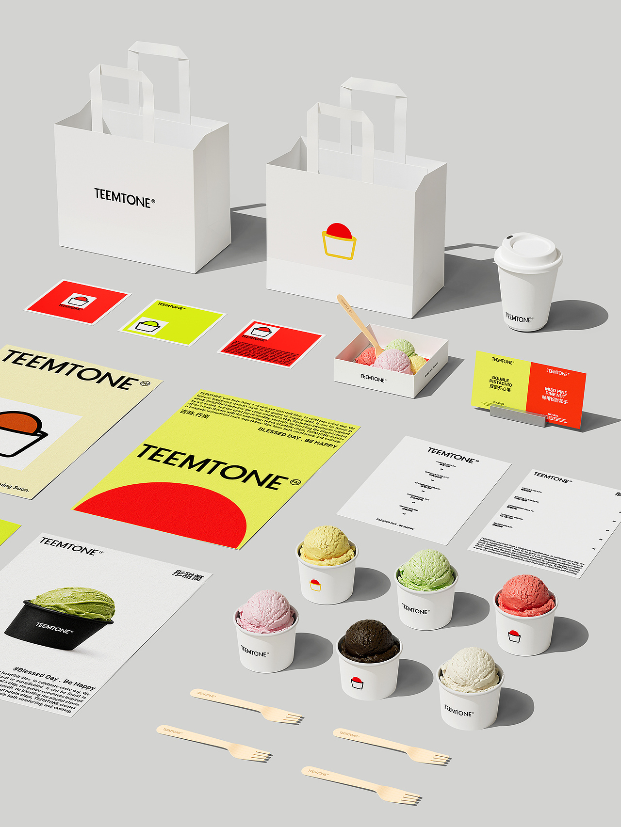 TEEMTONE BRAND VISUAl DESIGN（图ZNDEwNDExNjg4） - 品牌 - 站酷设计师Suneoer原创素材 - 站酷ZCOOL