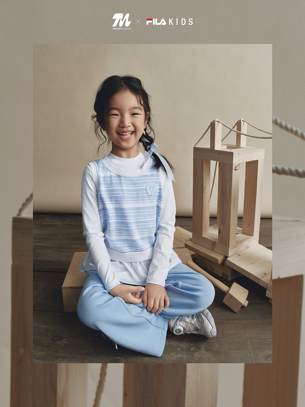 全案制作｜FILA KIDS伦敦桥系列形象片（图ZNDEwNDE5NTc2） - 人像摄影 - 站酷设计师TMOSTKIDS原创素材 - 站酷ZCOOL