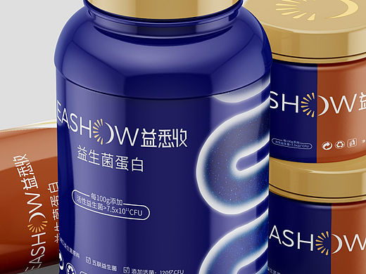EASHOW益悉收蛋白粉品牌形象定位包装全案策划上海因心