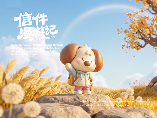 原创IP设计｜陪伴治愈型｜栗栗米