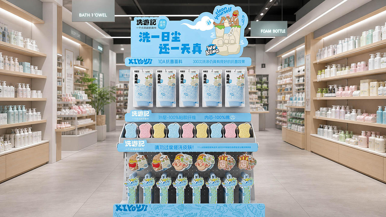 “洗游记”品牌升级、全系产品包装设计、店堆设计(图ZNDEwNDM4NTIw) - 品牌 - 站酷设计师With_town为之堂原创素材 - 站酷ZCOOL