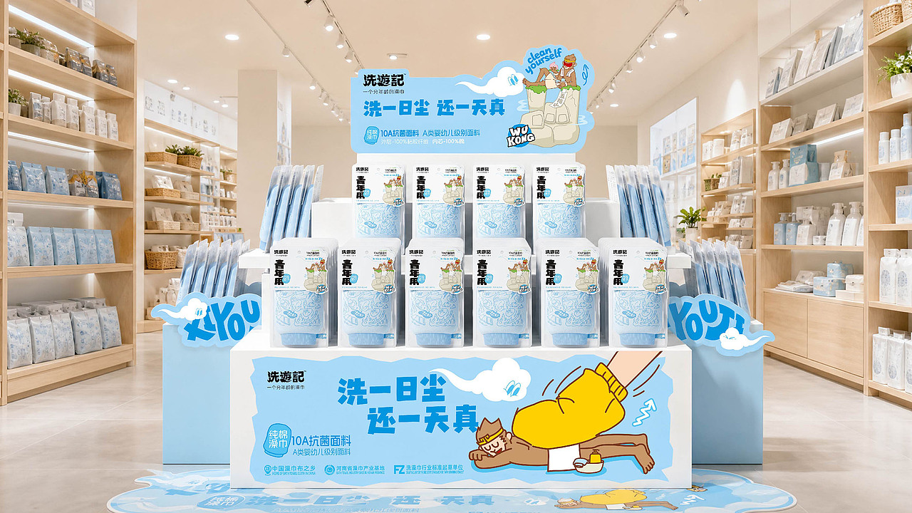 “洗游记”品牌升级、全系产品包装设计、店堆设计(图ZNDEwNDM4NTI0) - 品牌 - 站酷设计师With_town为之堂原创素材 - 站酷ZCOOL