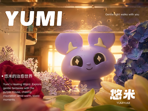 满是灵感的悠米 | 陪伴型IP「悠米Yumi」的创意旅途