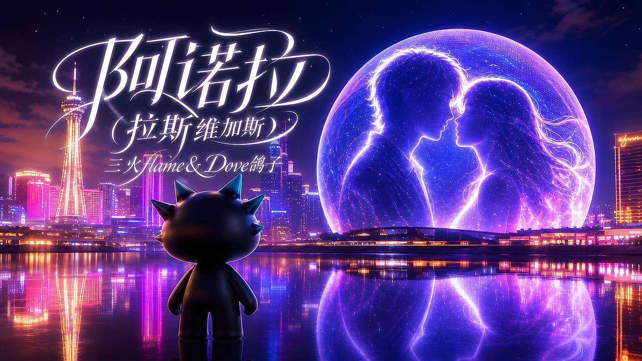 《阿诺拉 (拉斯维加斯)》AIMV#MVLAND嘻哈狂欢派对(图ZNDEwNDUyODU2) - AI作品 - 站酷设计师LINGJIA丨AI原创素材 - 站酷ZCOOL
