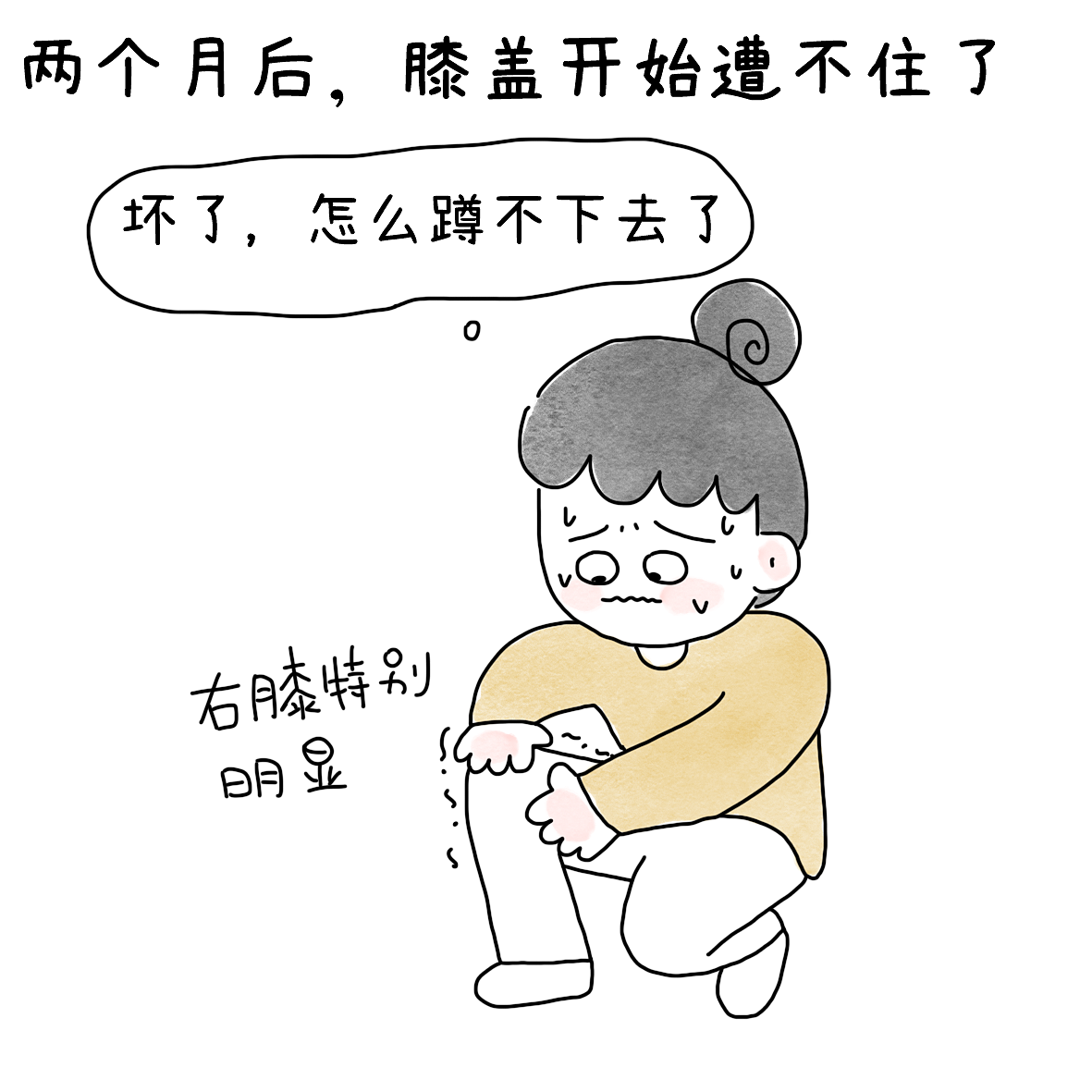 羽球人的膝痛康复之路1（图ZNDEwNDU2MTM2） - 短篇/格漫 - 站酷设计师小明的小漫画原创素材 - 站酷ZCOOL
