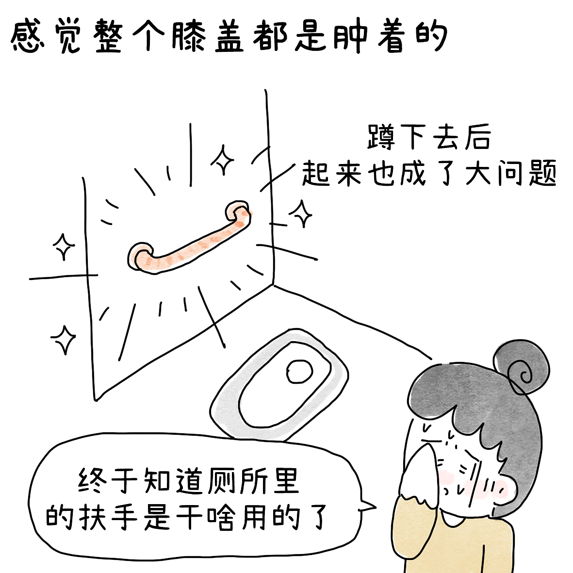 羽球人的膝痛康复之路1（图ZNDEwNDU2MTQw） - 短篇/格漫 - 站酷设计师小明的小漫画原创素材 - 站酷ZCOOL
