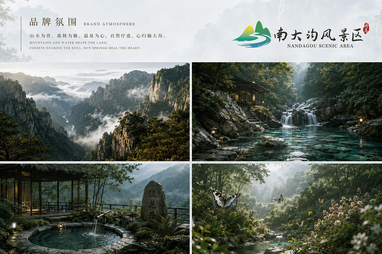 让风景会说话｜一套能“呼吸”的文旅品牌视觉系统（图ZNDEwNDYyMTg0） - Logo - 站酷设计师狮动策划设计原创素材 - 站酷ZCOOL