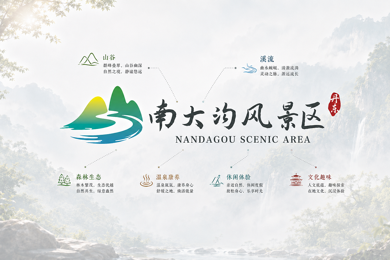 让风景会说话｜一套能“呼吸”的文旅品牌视觉系统（图ZNDEwNDYyMTgw） - Logo - 站酷设计师狮动策划设计原创素材 - 站酷ZCOOL