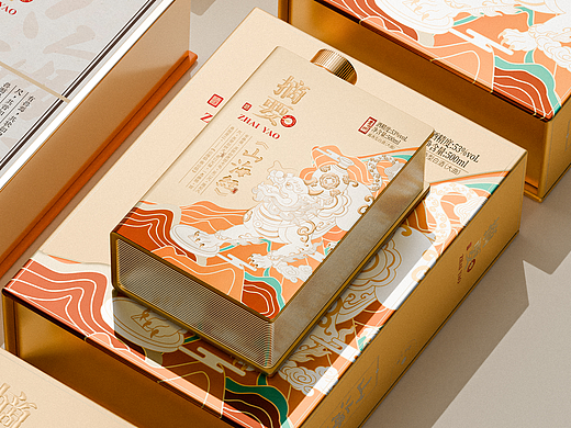 摘要山海经系列文创白酒 · 貔貅版