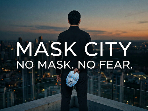 MASK CITY｜AI原创嘻哈MV｜一场关于真实