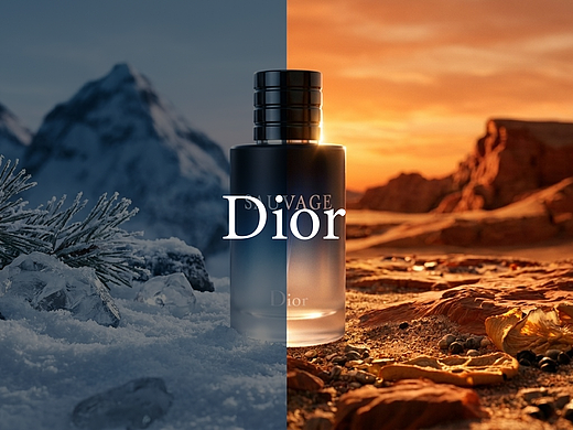 Dior-香水TVC丨AIGC新媒体视频丨向量设计