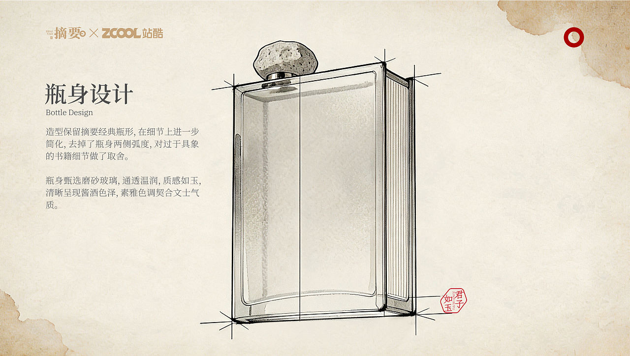 摘要·文士风骨 | 白酒包装设计（图ZNDEwNDcxODg0） - 产品 - 站酷设计师Giovannaliu原创素材 - 站酷ZCOOL