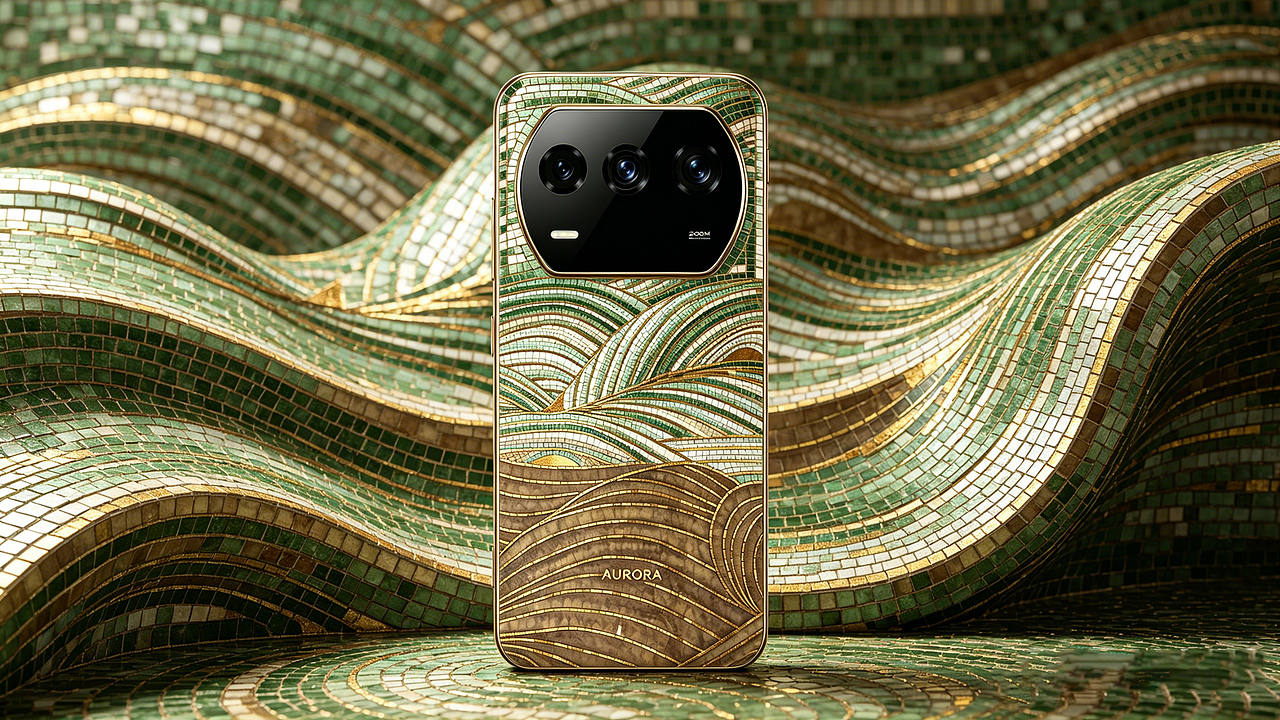 追觅 AURORA 奢华手机｜自然肌理后盖设计探索（图ZNDEwNDgzMDQ0） - 电子产品 - 站酷设计师MagieeWang原创素材 - 站酷ZCOOL