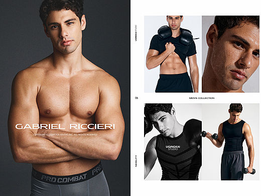 "Gabriel Riccieri"男士内衣品牌片