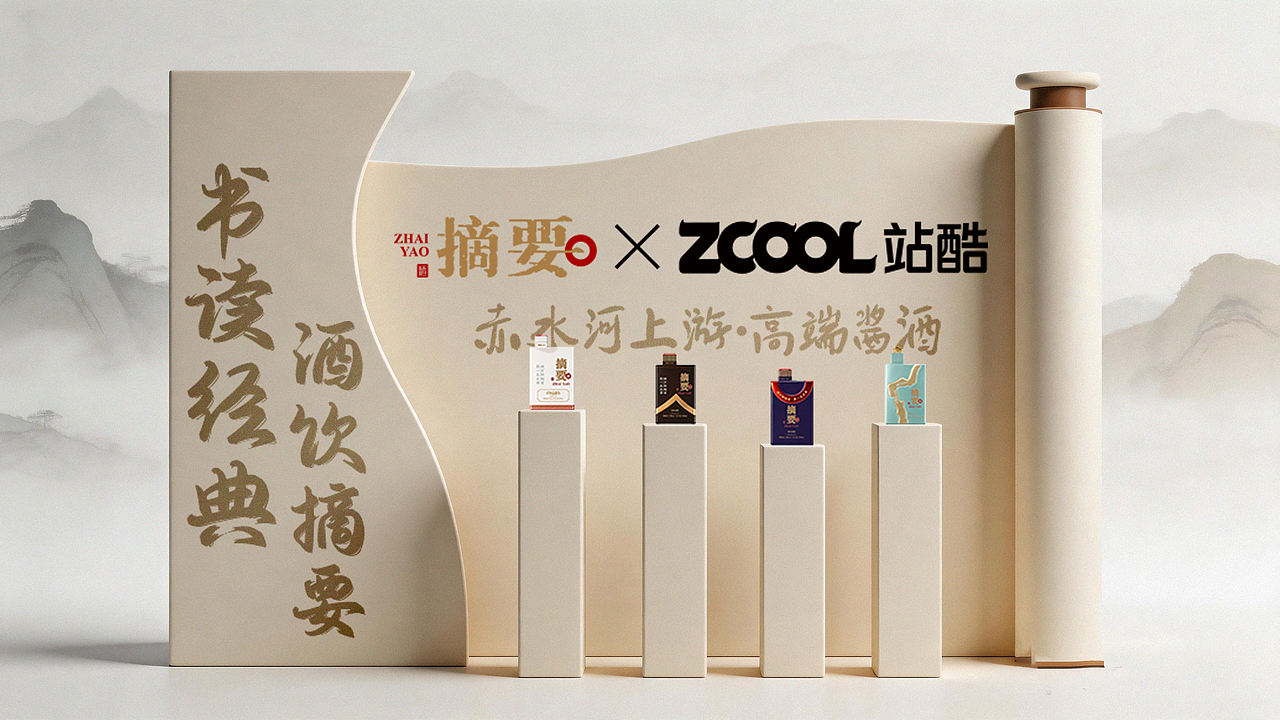 器蕴四雅，酒鉴摘要（图ZNDEwNDg2NDYw） - 产品 - 站酷设计师小猪品牌设计原创素材 - 站酷ZCOOL