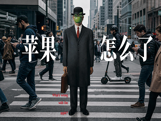 这颗苹果怎么了？
