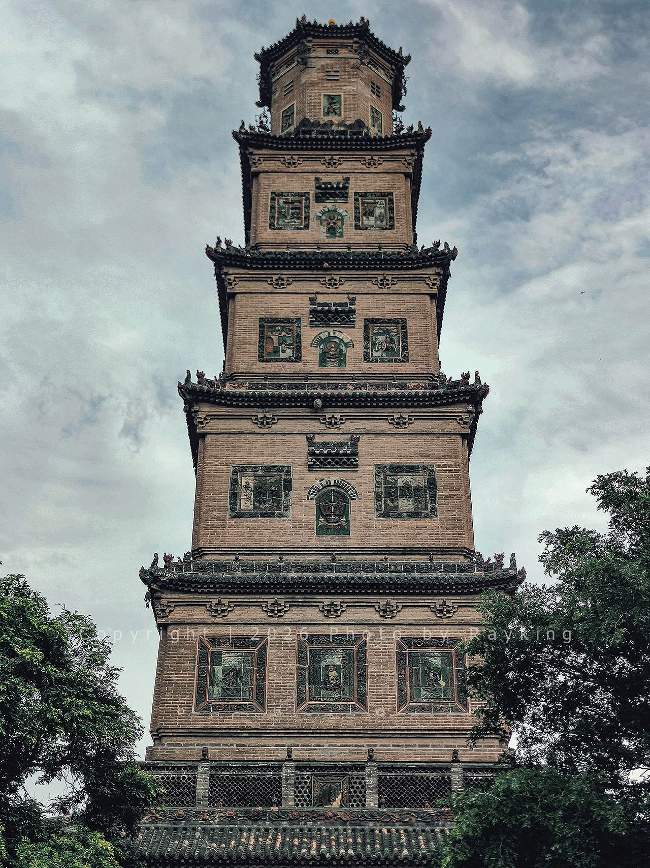 琉璃塔和铁佛头|大云寺(图ZNDEwNDkzNzgw) - 环境/建筑摄影 - 站酷设计师金钻子原创素材 - 站酷ZCOOL