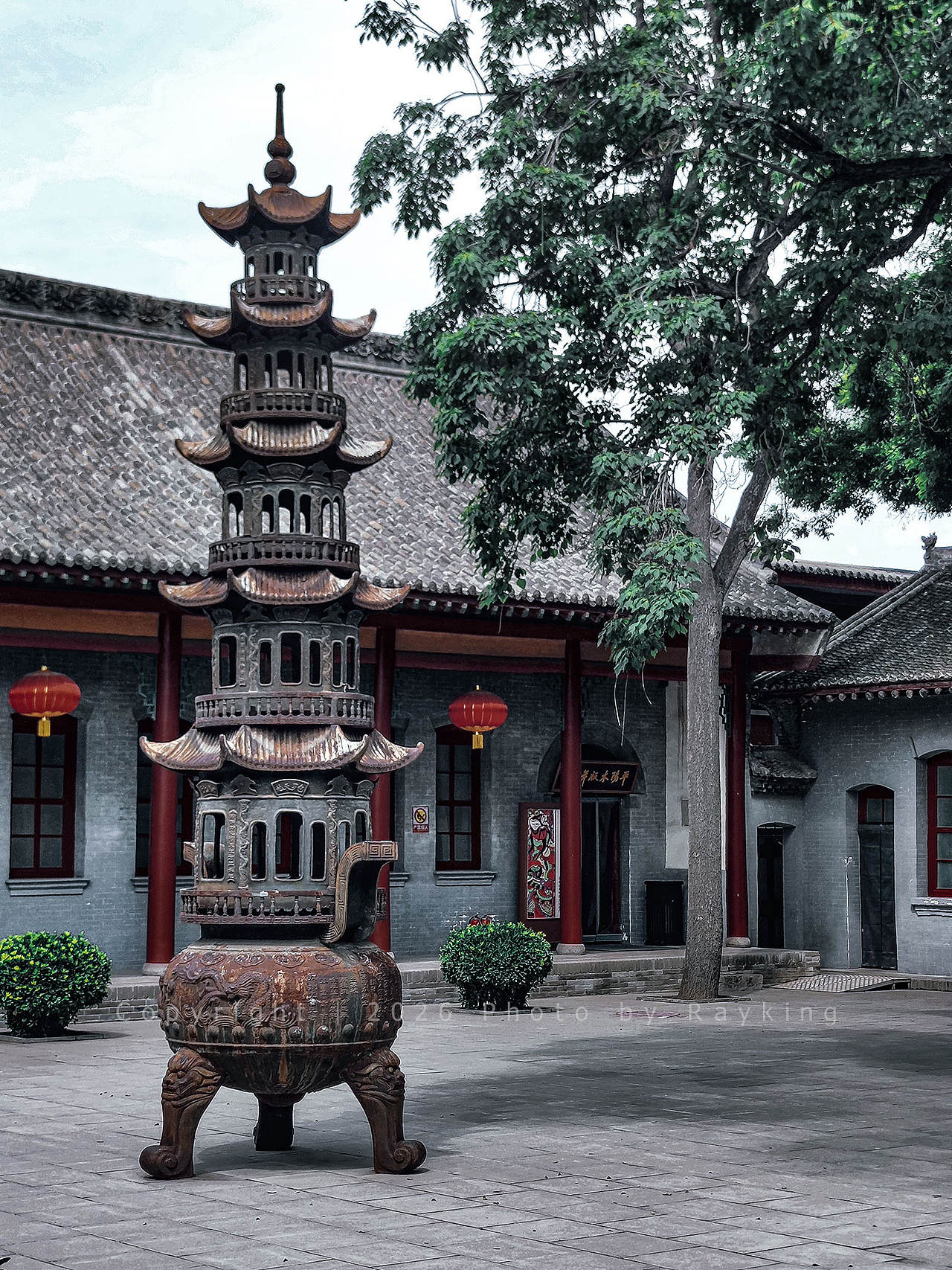 琉璃塔和铁佛头|大云寺(图ZNDEwNDkzNzky) - 环境/建筑摄影 - 站酷设计师金钻子原创素材 - 站酷ZCOOL