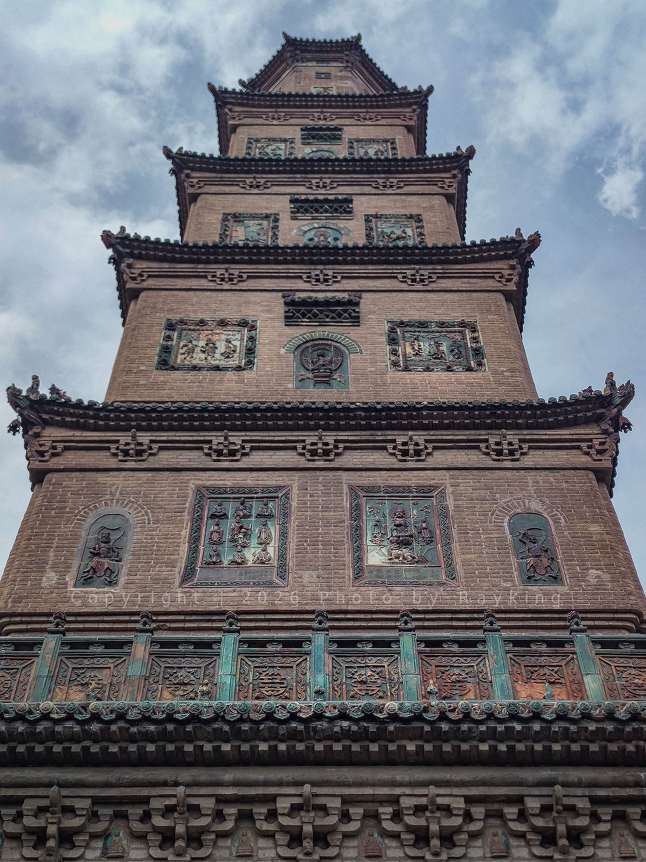 琉璃塔和铁佛头|大云寺(图ZNDEwNDkzNzcy) - 环境/建筑摄影 - 站酷设计师金钻子原创素材 - 站酷ZCOOL