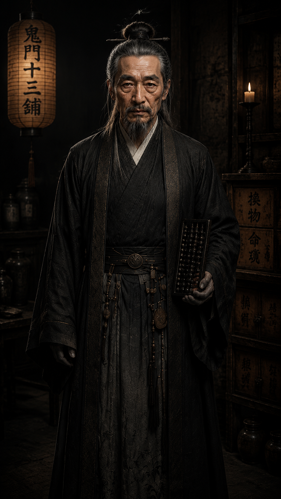 《鬼门十三铺》(图ZNDEwNDk1NzA4) - AI作品 - 站酷设计师余白灬原创素材 - 站酷ZCOOL